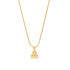 BEAUTY COMB DUAFE minimalistic Adinkra stainless steel necklace Only