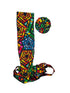 Vivid Visionary African Print Belt