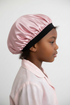 NAANA BLACKWATER African KIDS Handmade KIDS Silk Bonnet With NAANA Band Design