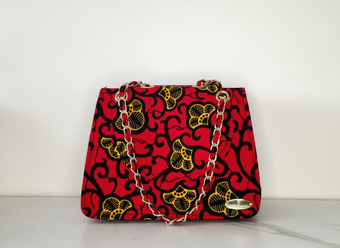 Jamila Envelope Chain Handle Clutch / Handbag for Women