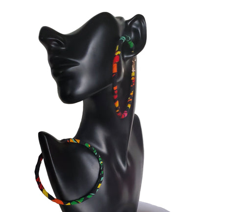 Tribal Hoop Harmony Earrings