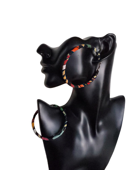 Tribal Hoop Harmony Earrings