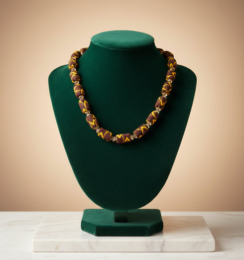 Pan-African Palette Ankara Necklace