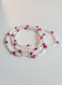 Shaka Lights Out Waist Beads - pink
