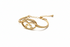 VALOR AKOFENA Adinkra stainless steel adjustable chain bangle bracelet only