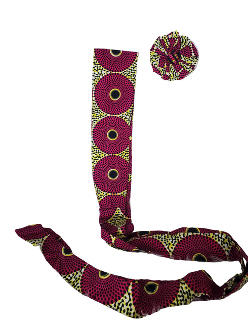 Vivid Visionary African Print Belt