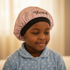 BLESSED BLACKWATER African KIDS Handmade KIDS Silk Bonnet With BLESSED Band Design