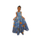 ESINDE Girls' African Ankara Ball Gown – Elegant Princess Dress