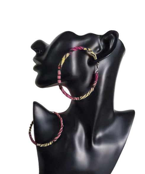 Tribal Hoop Harmony Earrings