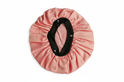 PRINCESS BLACKWATER African KIDS Handmade KIDS Silk Bonnet With PRINCESS Band Design