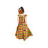ESINDE Girls' African Ankara Ball Gown – Elegant Princess Dress