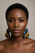 Midnight Melody Ankara Earrings