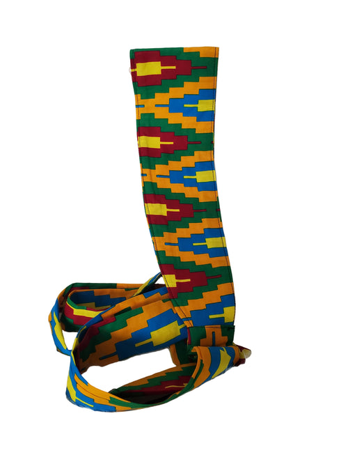 Vivid Visionary African Print Belt