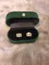 Adinkra Ghanaian Tradition Stud Gold Earrings
