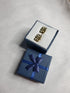 Adinkra Ghanaian Tradition Stud Gold Earrings