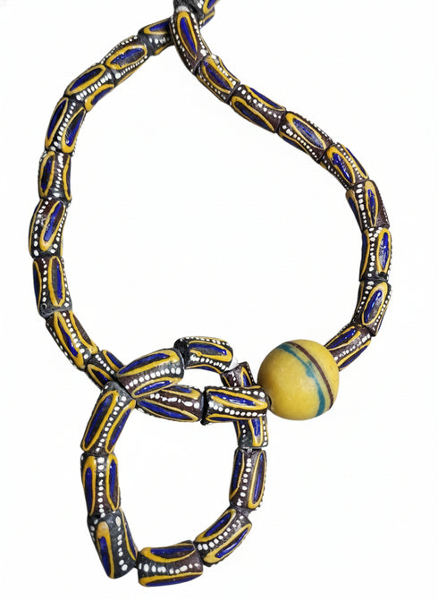 Aboagyewaa African Ceremonial Necklace and bracelet set - Unisex