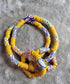 Kukua Babies and Kids Authentic African bead neck and hand set