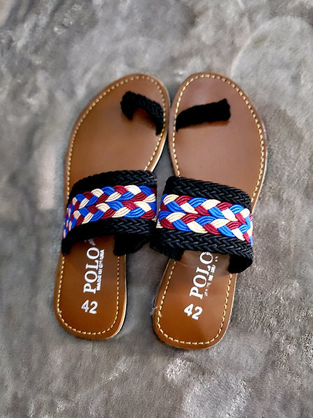 Beaded African Summer Slippers