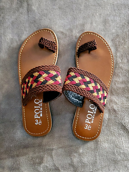 Beaded African Summer Slippers