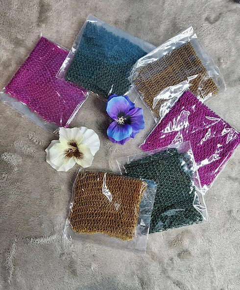 Dinpa Sapor Sponge - Face African Exfoliating Cotton Scrub