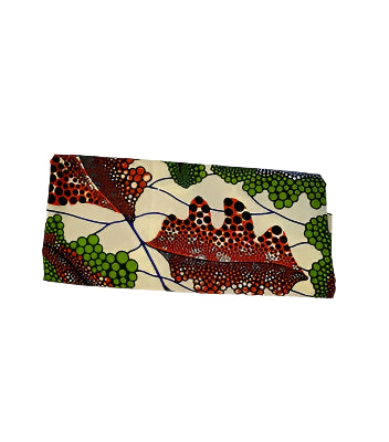 Adepa tie-on Ankara Headwrap/ Headpiece scarf - one-yard duku