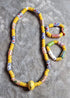 KUKUA Kids Babies Royal Handmade African Bead 3-Piece Set