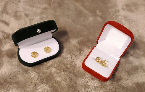 Gye Nyame medium Traditional minimalist Authentic Earrings
