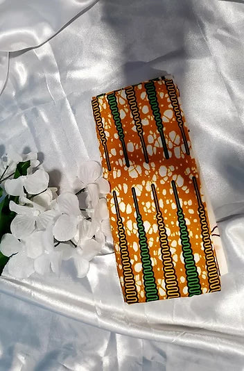 Adepa tie-on Ankara Headwrap/ Headpiece scarf - one-yard duku