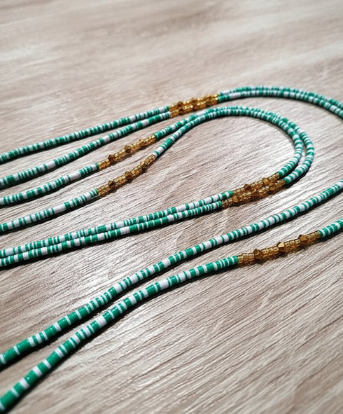 Azalee Multi-colored Waist Beads