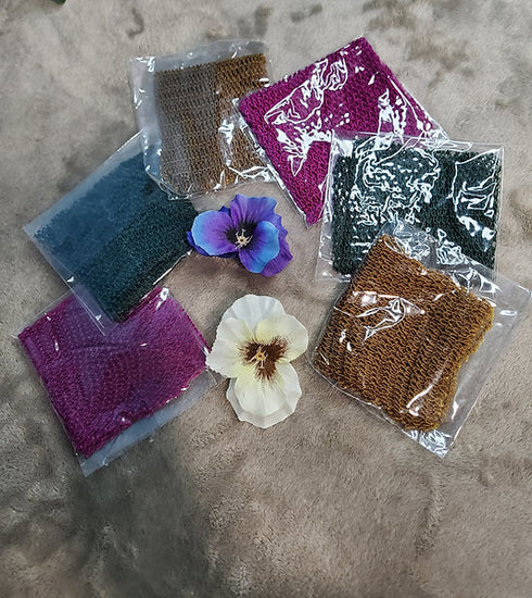 Dinpa Sapor Sponge - Face African Exfoliating Cotton Scrub