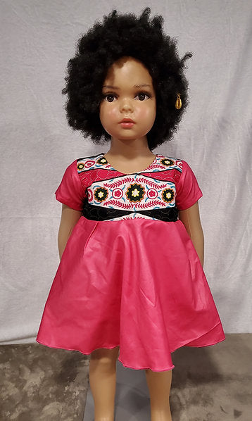 Nhyira Beautiful African Print Girl Dress