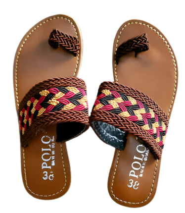 Beaded African Summer Slippers