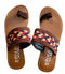 Beaded African Summer Slippers