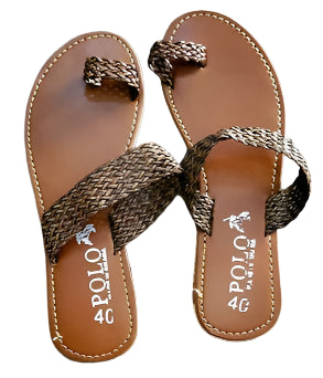 Beaded African Summer Slippers