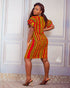 Eshe Shift African Print Ankara Dress
