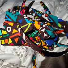 Load image into Gallery viewer, Zara&#39;s Ankara Adjustable Bow Headband
