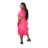 ZAIDA African Print Handmade Shift Double Sister Flare Dress