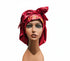 NAWOTWE ADWOA Days of the Week African Names Satin Bonnet Hair Accessory with Adjustable Tie Back - Monday