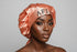 NAWOTWE AFIA Days of the Week African Names Satin Bonnet Hair Accessory with Adjustable Tie Back - Friday