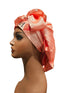 NAWOTWE ARABA Days of the Week African Names Satin Bonnet Hair Accessory with Adjustable Tie Back - Tuesday