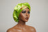 NAWOTWE AKOSUA Days of the Week African Names Satin Bonnet Hair Accessory with Adjustable Tie Back - Sunday