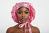 NAWOTWE ARABA Days of the Week African Names Satin Bonnet Hair Accessory with Adjustable Tie Back - Tuesday