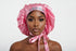 NAWOTWE ABENA Days of the Week African Names Satin Bonnet Hair Accessory with Adjustable Tie Back - Tuesday