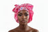 NAWOTWE AFIA Days of the Week African Names Satin Bonnet Hair Accessory with Adjustable Tie Back - Friday