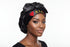 NAWOTWE AKUA Days of the Week African Names Satin Bonnet Hair Accessory with Adjustable Tie Back - Wednesday