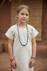 KUKUA Kids Babies Royal Handmade African Bead 3-Piece Set - Royal Blue
