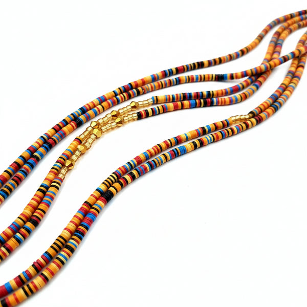 Azalee Multicolored Waist Beads