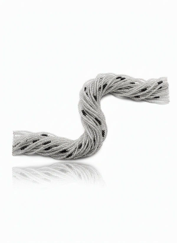 Shades of Gray  Waist Beads - Ahyenie