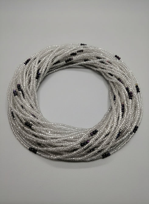 Shades of Gray  Waist Beads - Ahyenie