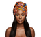 Adepa tie-on Ankara Headwrap/ Headpiece scarf - one-yard duku